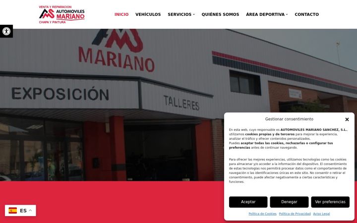 Screenshot of automs.es
