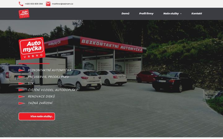 Screenshot of automyckavrbno.cz