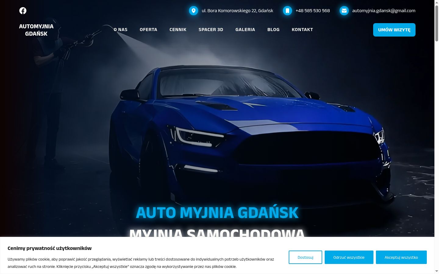 Screenshot tal-banner tal-kunsens muri qabel kwalunkwe interazzjoni
