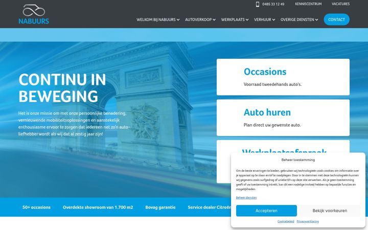 Screenshot of autonabuurs.nl
