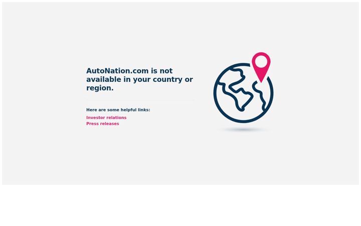 Skjámynd af autonation.com