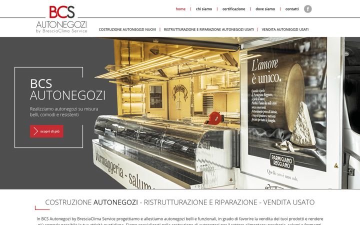 Screenshot of autonegozibcs.it