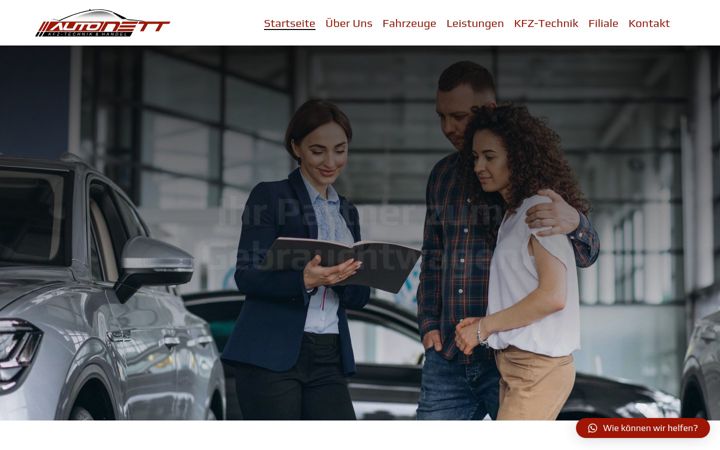 Screenshot of autonett.at