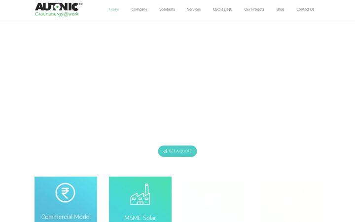 Screenshot of autonic.in