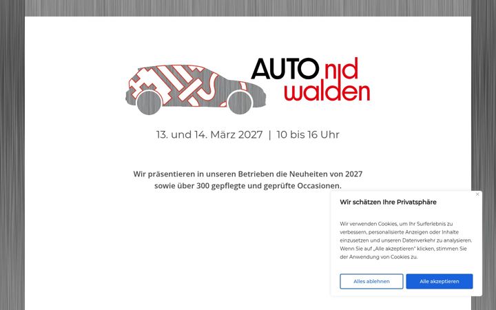 Screenshot of autonidwalden.ch