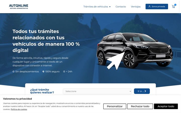 Screenshot of autonline.es