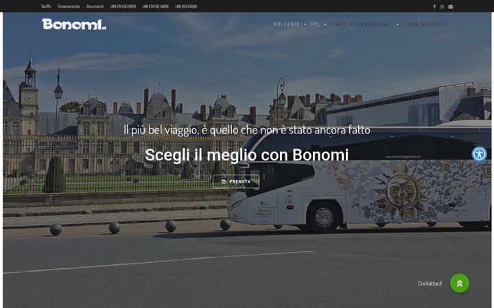 Screenshot of autonoleggibonomi.it