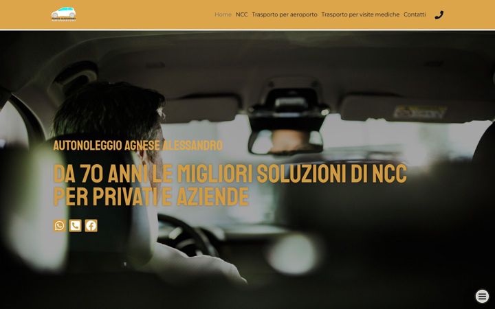 Képernyőkép: autonoleggioagnesealessandro.it