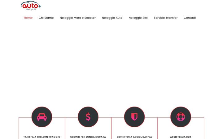 Screenshot of autonoleggiogallipoli.com