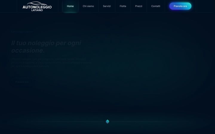 Screenshot van autonoleggiolatiano.it