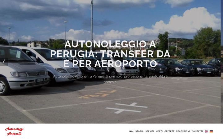 Screenshot of autonoleggioperugia.eu