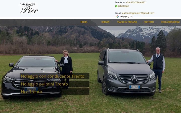 Screenshot of autonoleggiopier.com