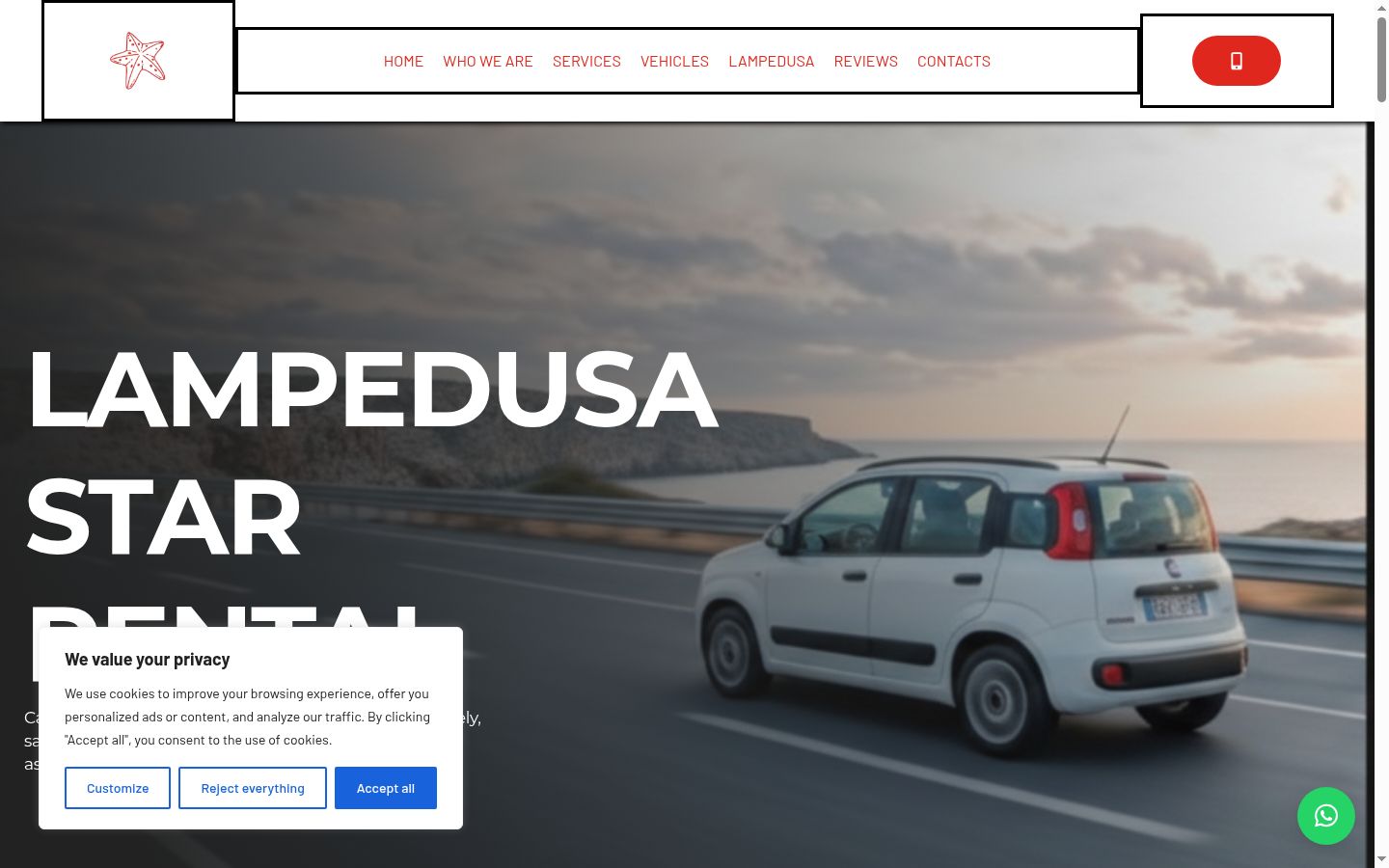 Ekrānuzņēmums ar piekrišanas baneri, kas tika rādīts pirms jebkādas mijiedarbības