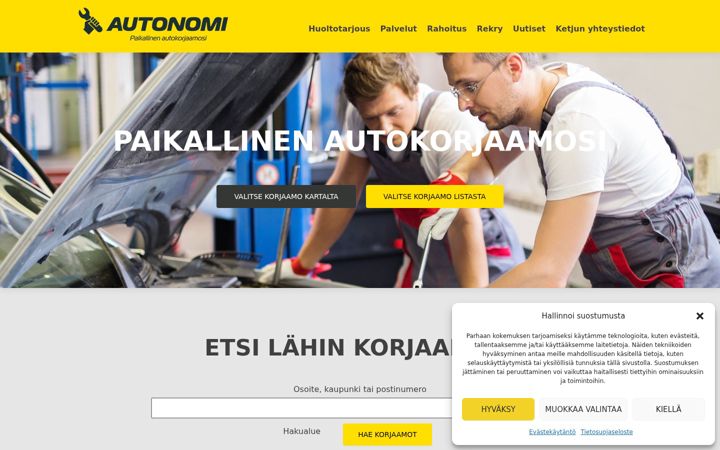 Screenshot of autonomi.fi