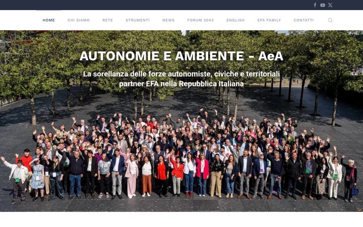 Screenshot of autonomieeambiente.eu