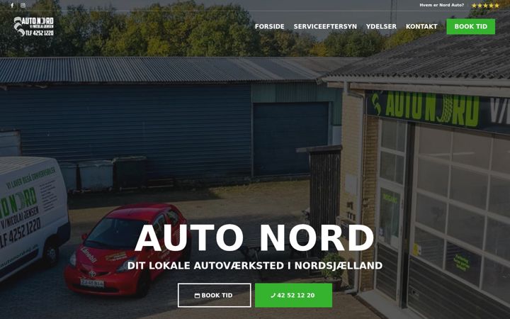 Screenshot von autonord-nj.dk