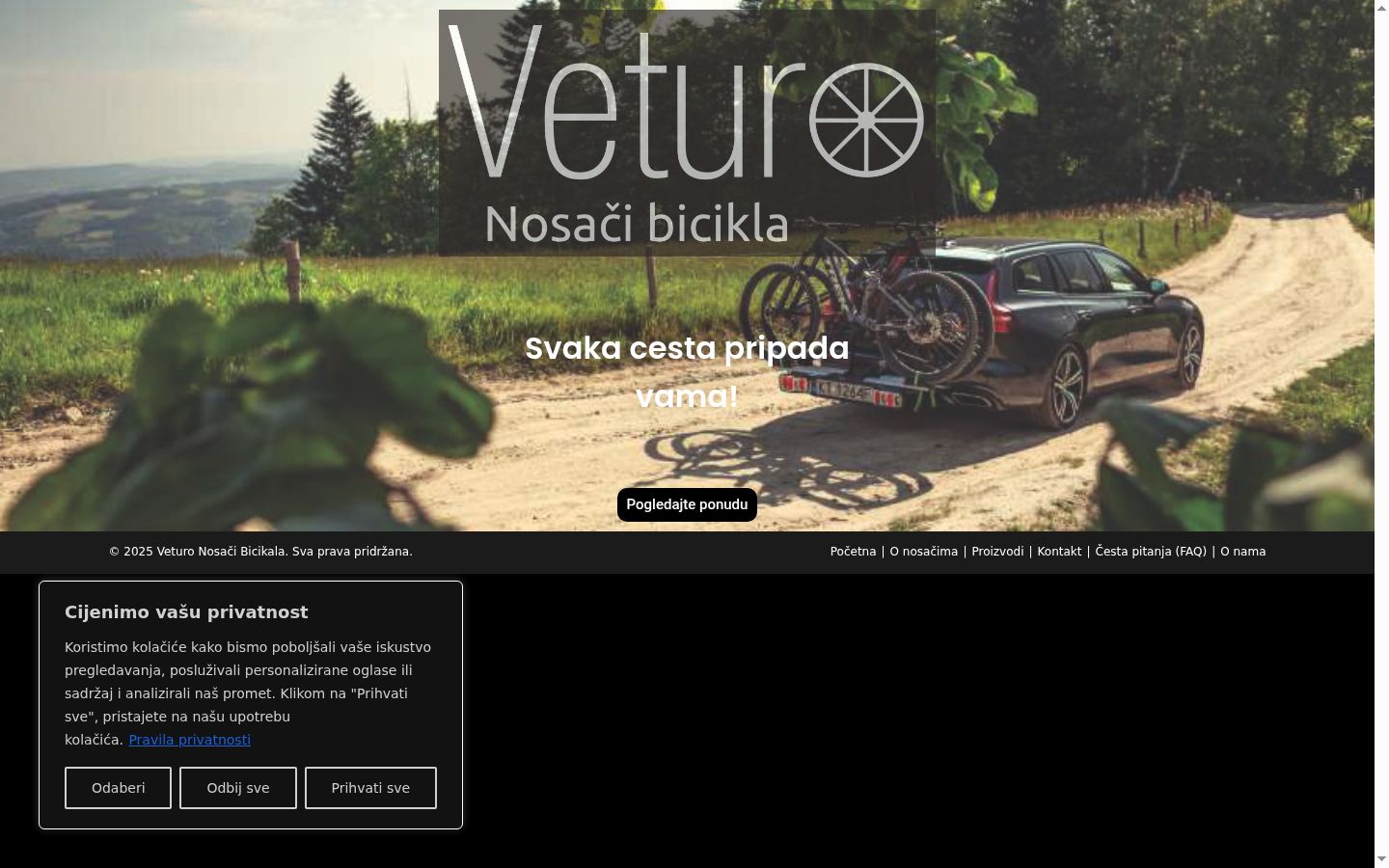 Screenshot tal-banner tal-kunsens muri qabel kwalunkwe interazzjoni