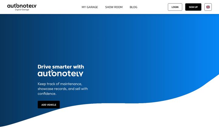 Screenshot of autonotely.com