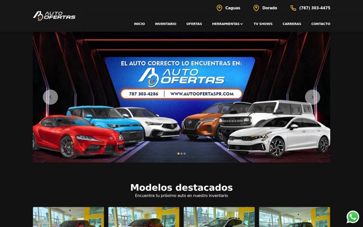 Screenshot von autoofertaspr.com