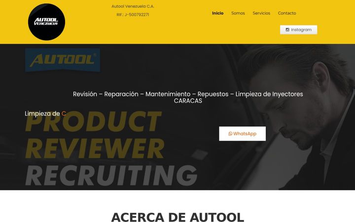 Screenshot of autoolvenezuela.com