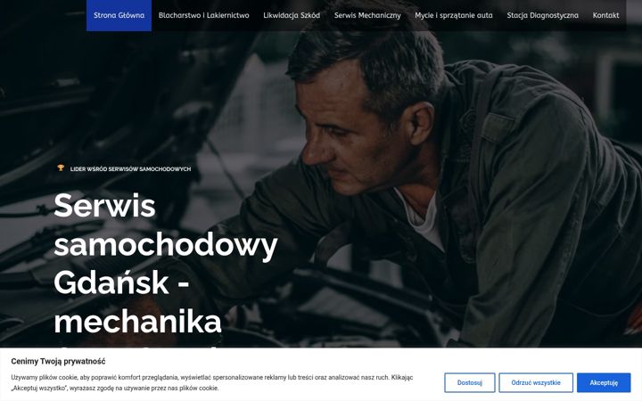 Screenshot of autoorunia.com.pl