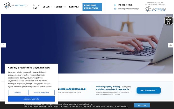 Screenshot of autopakowacz.pl