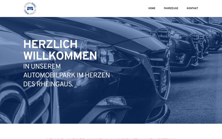 Skärmbild av autopark-winkel.de