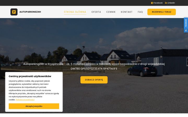 Screenshot of autoparking24h.pl
