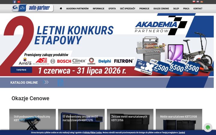 Screenshot of autopartner.pl