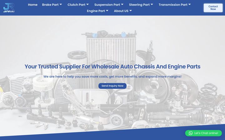 Screenshot του autopartslegend.com