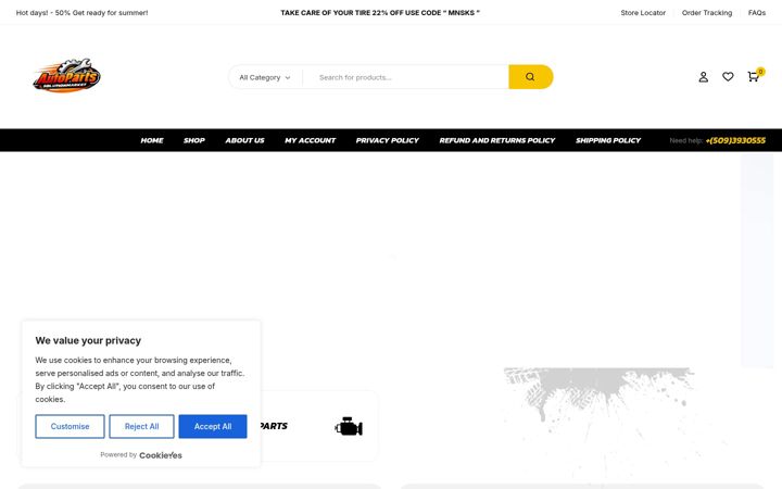 Képernyőkép: autopartsolutionmarket.com