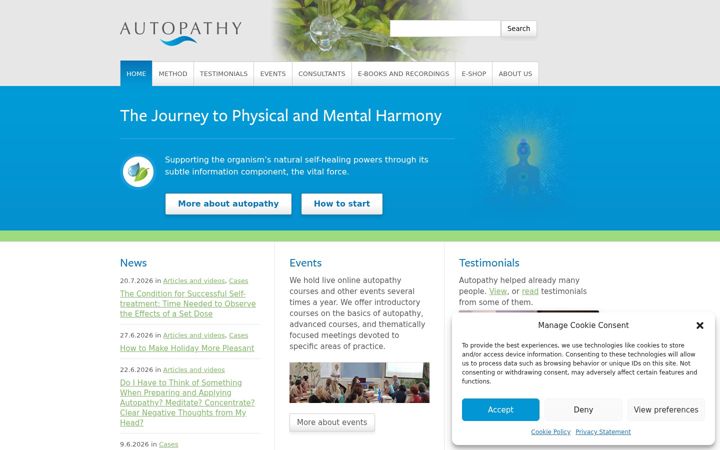 Screenshot of autopathy.com