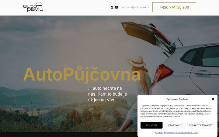 Screenshot of autopavlu.cz