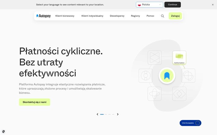 Screenshot di autopay.pl