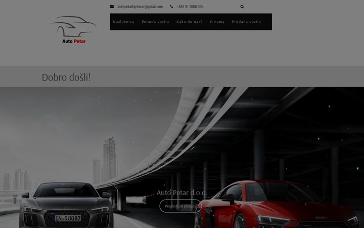 Screenshot of autopetar.hr
