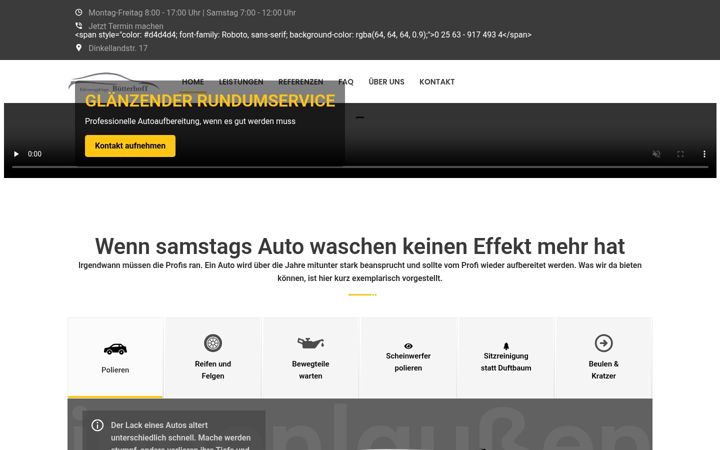 Екранна снимка на autopflege-stadtlohn.de