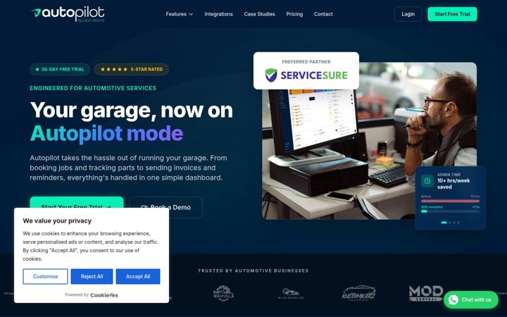 Screenshot of autopilotgms.com