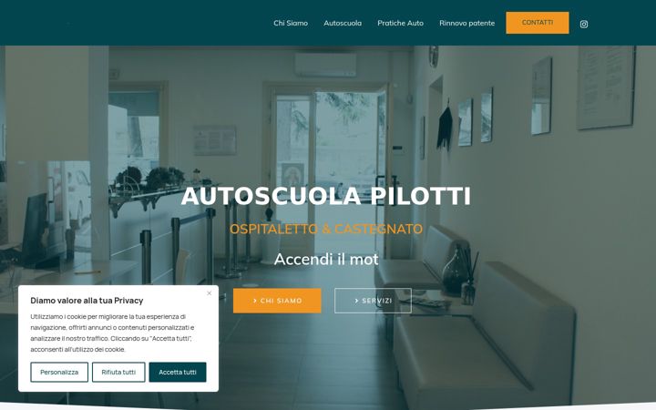 Screenshot of autopilotti.it