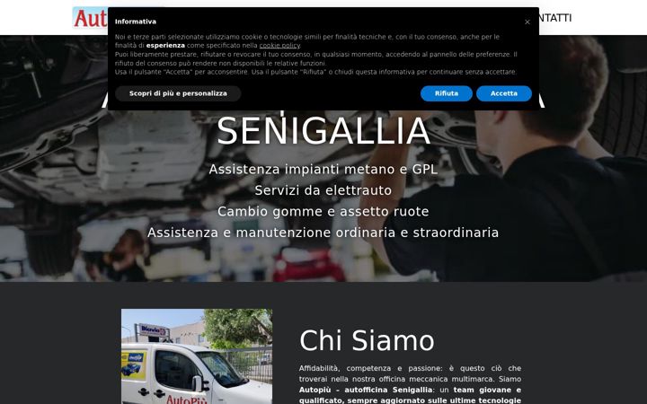 Screenshot of autopiuautofficina.it