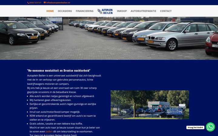 Screenshot of autopleinbeilen.nl