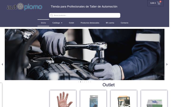 Screenshot of autoplomo.com