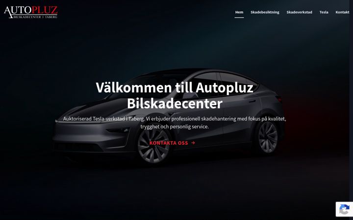 Screenshot of autopluz.se