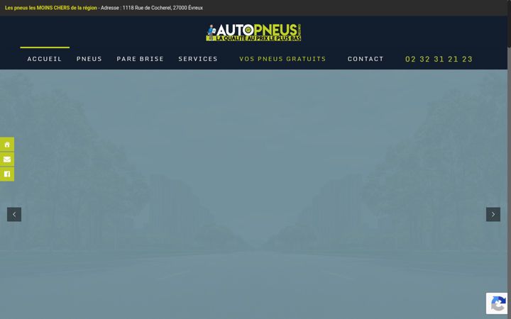 Screenshot di autopneus27.fr
