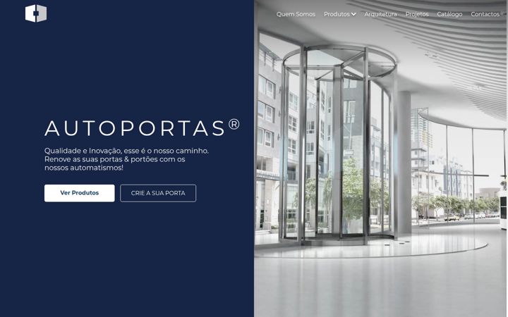 Screenshot of autoportas.pt