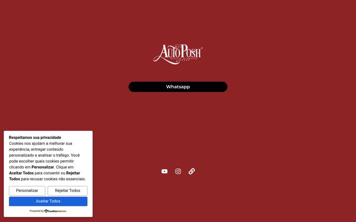 Screenshot of autoposh.com.br