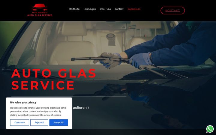 Screenshot of autopremiumglas.de