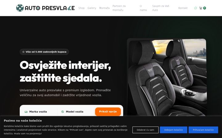 Screenshot of autopresvlake.hr