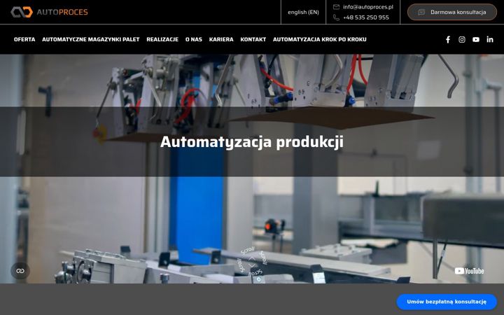 Snímek obrazovky autoproces.pl