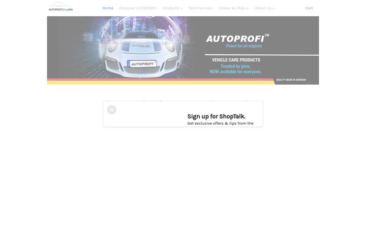 Screenshot of autoprofishopusa.com
