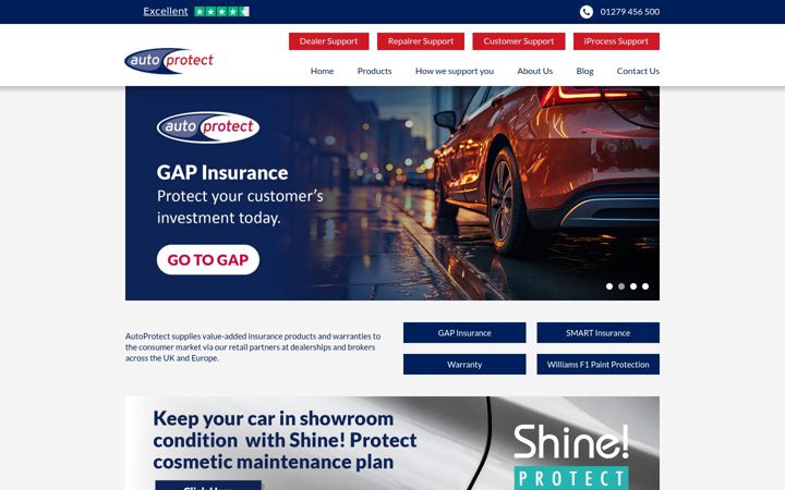 Screenshot of autoprotect.co.uk